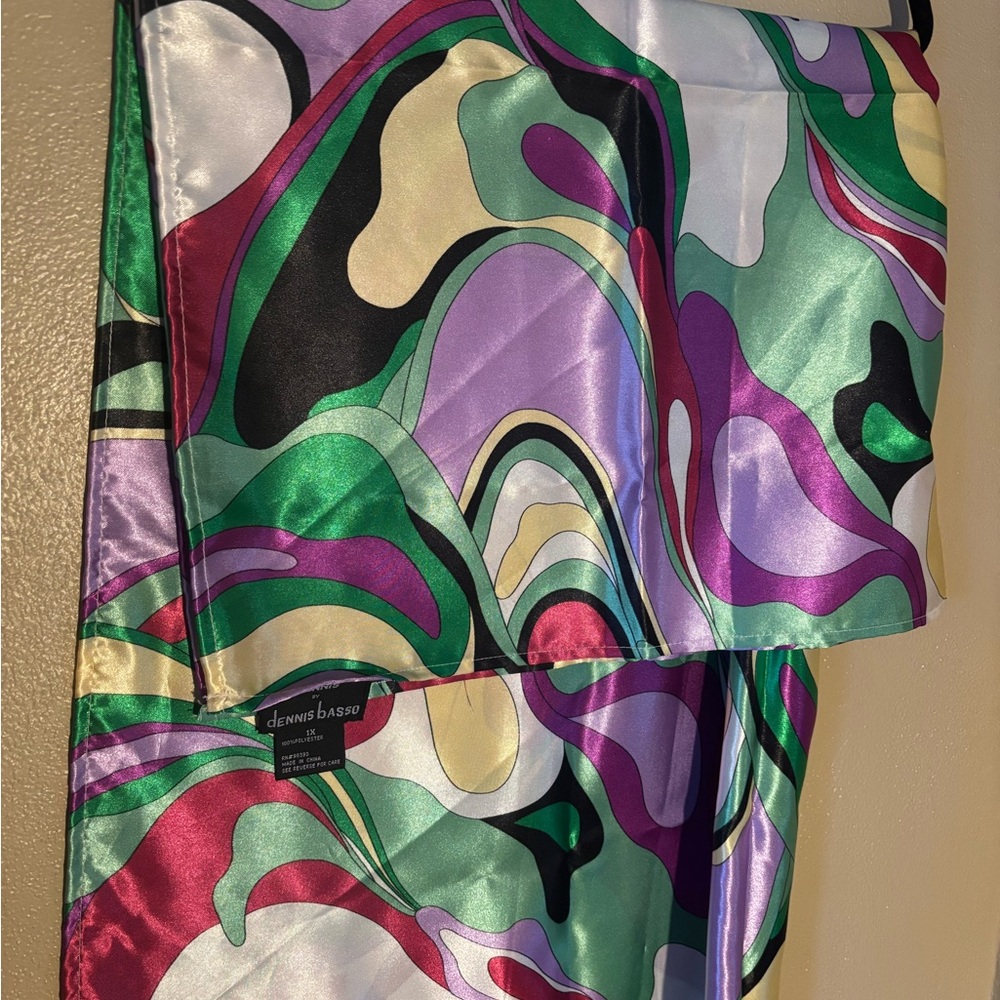 Colorful Abstract Scarf by dennis basso